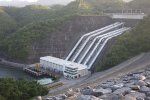 Presa d’energia hidroelèctrica a Tailàndia