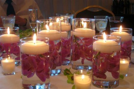 Plavajoča osrednja sveča