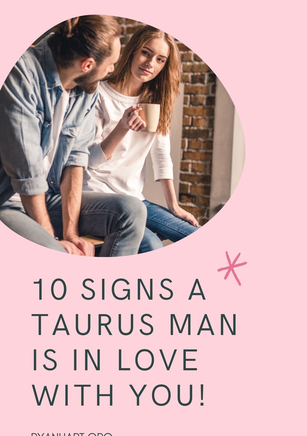 Signerer en Taurus Man er forelsket